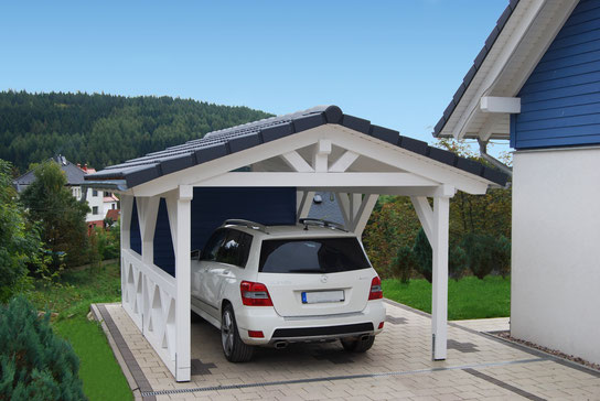 Spitzdach Carport Produkt 1