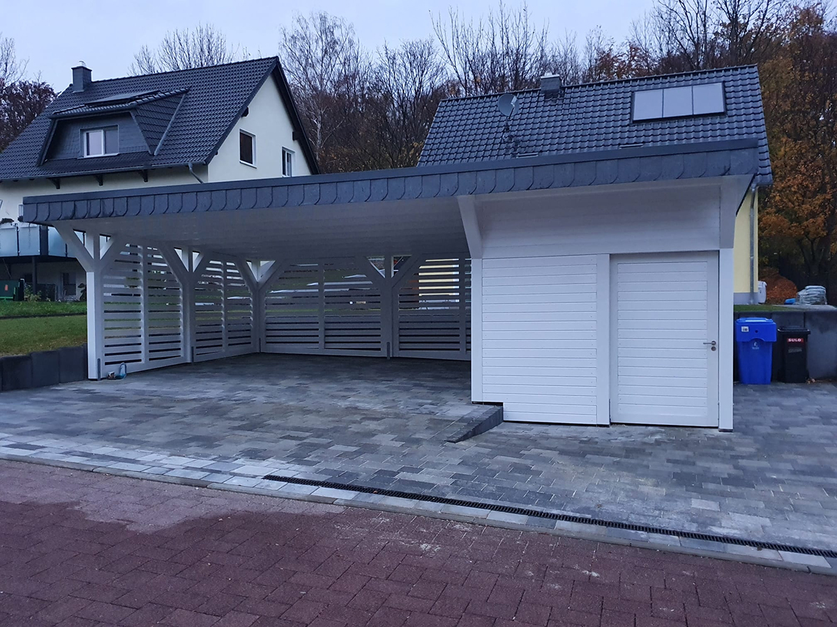 Doppelcarport Groesse