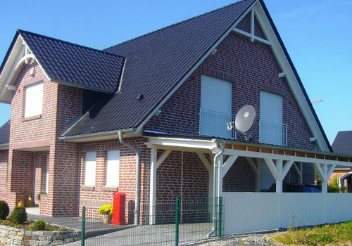 Pultdach Carport